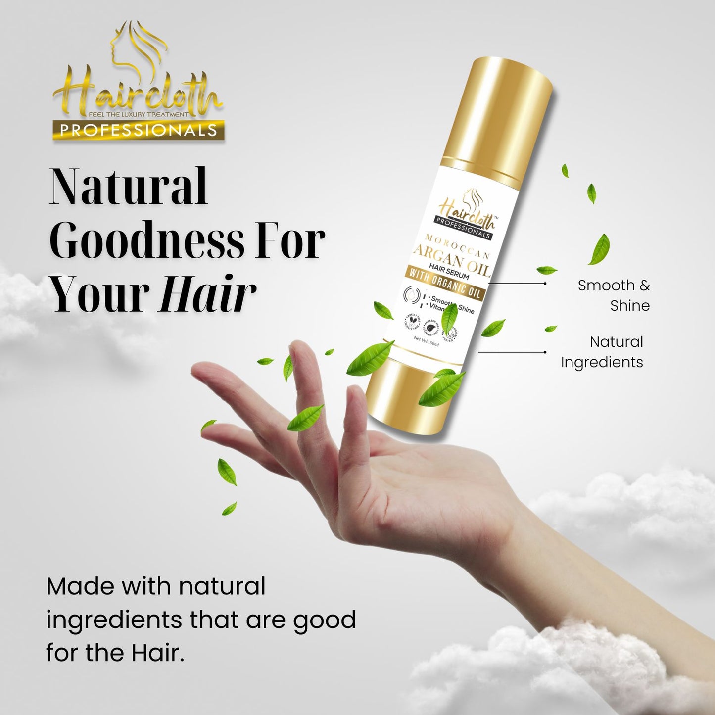 Haircloth Professionals Moroccan Argan Oil Serum
